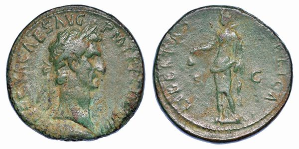 NERVA, 96-98. Sesterzio, anno 96.  - Asta Numismatica - Associazione Nazionale - Case d'Asta italiane