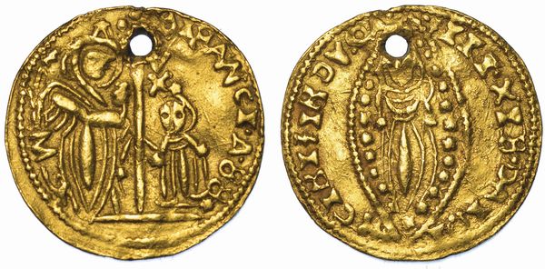 ZECCA INCERTA (INDIA?) Imitazione orientale del ducato veneziano.  - Asta Numismatica - Associazione Nazionale - Case d'Asta italiane