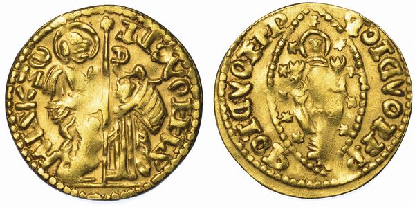 ZECCA INCERTA (INDIA?). Imitazione orientale del ducato veneziano.  - Asta Numismatica - Associazione Nazionale - Case d'Asta italiane