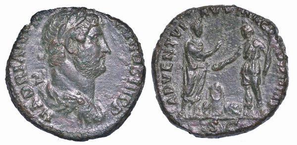 ADRIANO, 117-138. Asse, anni 130-133.  - Asta Numismatica - Associazione Nazionale - Case d'Asta italiane