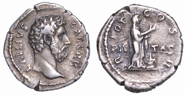 ELIO (Cesare), 136-138. Denario, anno 137.  - Asta Numismatica - Associazione Nazionale - Case d'Asta italiane