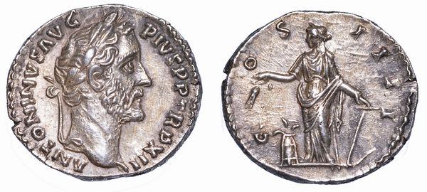 ANTONINO PIO, 138-161. Denario, anni 148-149.  - Asta Numismatica - Associazione Nazionale - Case d'Asta italiane