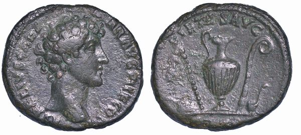 MARCO AURELIO (Cesare), 139-161. Asse.  - Asta Numismatica - Associazione Nazionale - Case d'Asta italiane