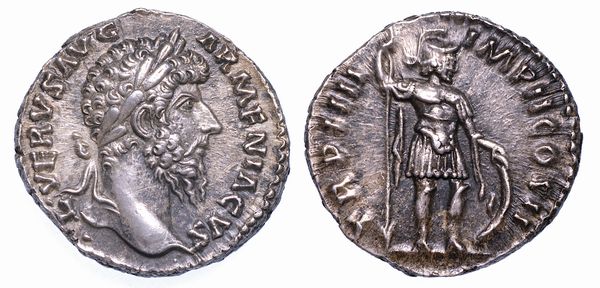 LUCIO VERO, 161-169. Denario, anni 163-164.  - Asta Numismatica - Associazione Nazionale - Case d'Asta italiane