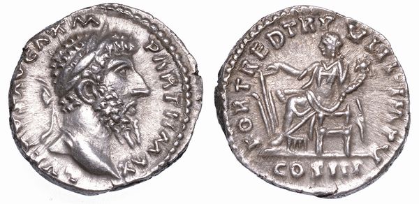 LUCIO VERO, 161-169. Denario, Febbraio - Dicembre 168.  - Asta Numismatica - Associazione Nazionale - Case d'Asta italiane