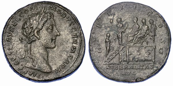 COMMODO (Cesare), 166-177. Sesterzio.  - Asta Numismatica - Associazione Nazionale - Case d'Asta italiane