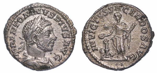 ELIOGABALO, 218-222. Denario, anni 221-222.  - Asta Numismatica - Associazione Nazionale - Case d'Asta italiane