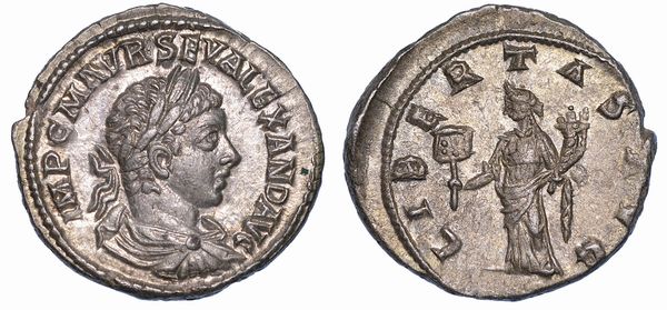 ALESSANDRO SEVERO, 222-235. Denario. Antiochia.  - Asta Numismatica - Associazione Nazionale - Case d'Asta italiane