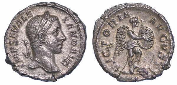 ALESSANDRO SEVERO, 222-235. Denario, anni 228-231.  - Asta Numismatica - Associazione Nazionale - Case d'Asta italiane