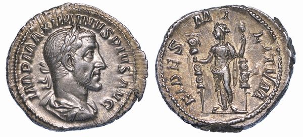 MASSIMINO I, 235-238. Denario, anni 235-236.  - Asta Numismatica - Associazione Nazionale - Case d'Asta italiane