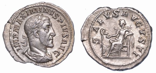 MASSIMINO I, 235-238. Denario, anni 235-236.  - Asta Numismatica - Associazione Nazionale - Case d'Asta italiane