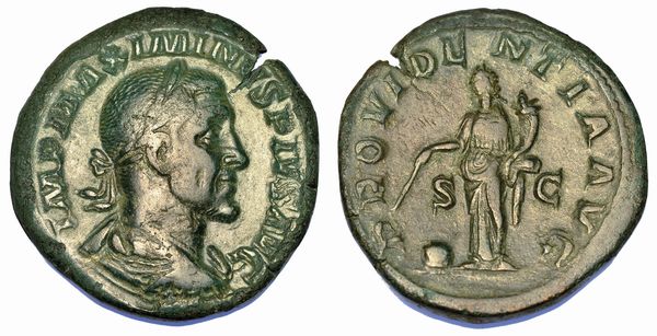 MASSIMINO I, 235-238. Sesterzio, anni 235-236.  - Asta Numismatica - Associazione Nazionale - Case d'Asta italiane