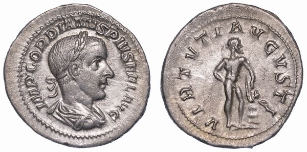 GORDIANO III, 238-244. Denario, anni 241-243.  - Asta Numismatica - Associazione Nazionale - Case d'Asta italiane