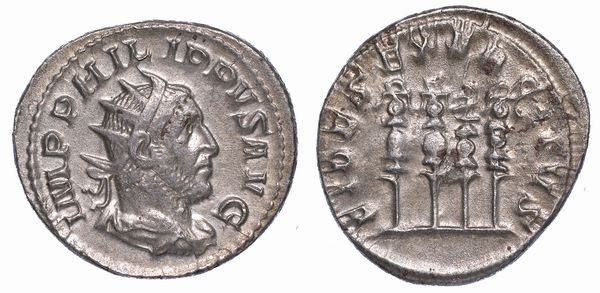 FILIPPO I, 244-249. Antoniniano.  - Asta Numismatica - Associazione Nazionale - Case d'Asta italiane