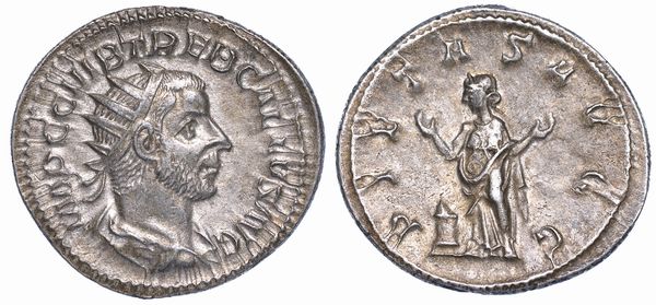 TREBONIANO GALLO, 251-253. Antoniniano, anni  251-252.  - Asta Numismatica - Associazione Nazionale - Case d'Asta italiane