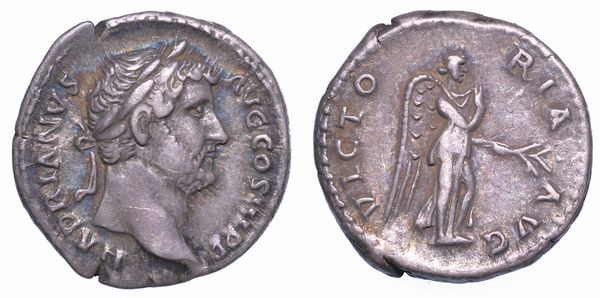 ADRIANO, 117-138. Denario, anno 136. Roma.  - Asta Numismatica - Associazione Nazionale - Case d'Asta italiane