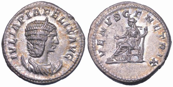 GIULIA DOMNA (mogli di Settimio Severo), 211-217. Antoniniano. Roma.  - Asta Numismatica - Associazione Nazionale - Case d'Asta italiane