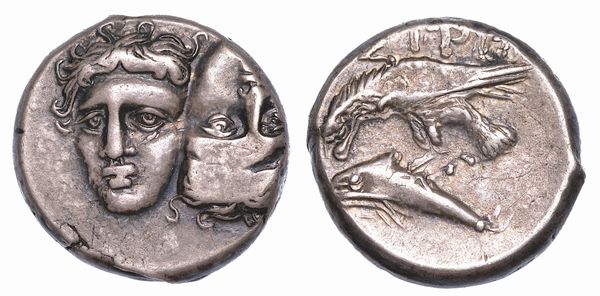 MOESIA - ISTRUS. Dracma, fine V - inizio IV sec. a.C.  - Asta Numismatica - Associazione Nazionale - Case d'Asta italiane