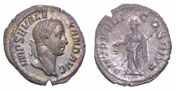 ALESSANDRO SEVERO, 222-235. Denario. Roma.  - Asta Numismatica - Associazione Nazionale - Case d'Asta italiane