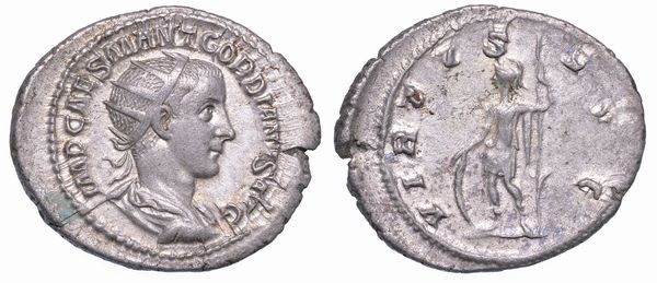 GORDIANO III, 238-244. Antoniniano, anno 238-239. Roma.  - Asta Numismatica - Associazione Nazionale - Case d'Asta italiane