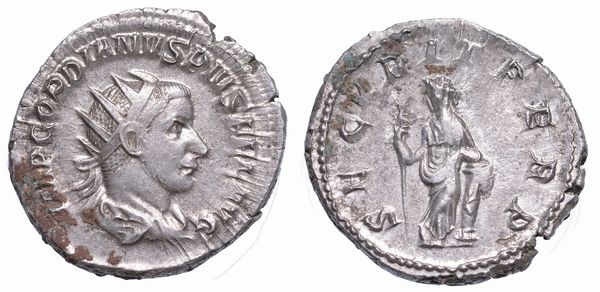 GORDIANO III, 238-244. Antoniniano, anni 243-244. Roma.  - Asta Numismatica - Associazione Nazionale - Case d'Asta italiane