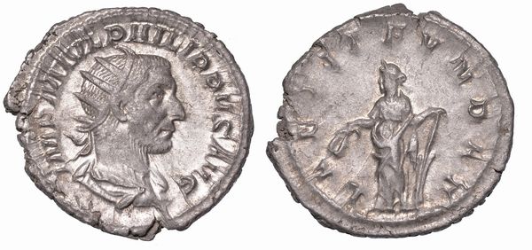 FILIPPO I, 244-249. Antoniniano.  - Asta Numismatica - Associazione Nazionale - Case d'Asta italiane