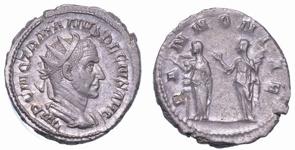 TRAIANO DECIO, 249-251. Antoniniano, anni 250-251. Roma.  - Asta Numismatica - Associazione Nazionale - Case d'Asta italiane