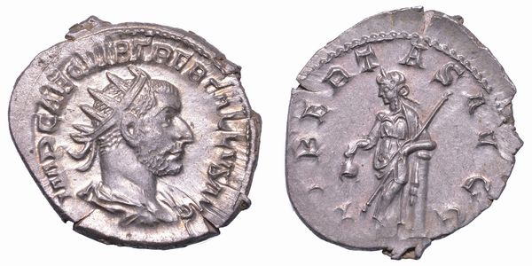 TREBONIANO GALLO, 251-253. Antoniniano, anno 252. Roma.  - Asta Numismatica - Associazione Nazionale - Case d'Asta italiane