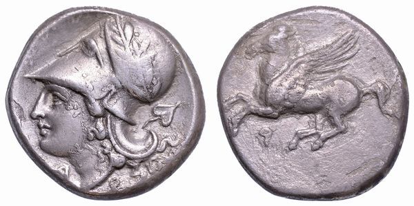 CORINZIA - CORINTO. Statere, 345-307 a.C.  - Asta Numismatica - Associazione Nazionale - Case d'Asta italiane