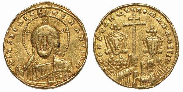 COSTANTINO VII, 913-959.<BR> Solido. Costantinopoli.  - Asta Numismatica - Associazione Nazionale - Case d'Asta italiane