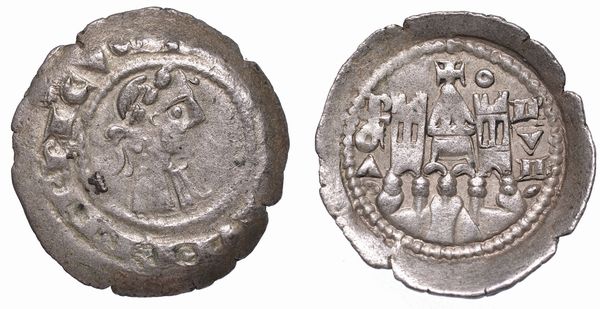 BERGAMO. COMUNE, A NOME DI FEDERICO II, 1194-1250. Denaro scodellato, anni 1236-1260.  - Asta Numismatica - Associazione Nazionale - Case d'Asta italiane