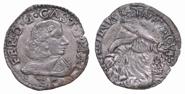 CASTIGLIONE DELLE STIVIERE. FERDINANDO I GONZAGA, 1616-1678. Giorgino.  - Asta Numismatica - Associazione Nazionale - Case d'Asta italiane