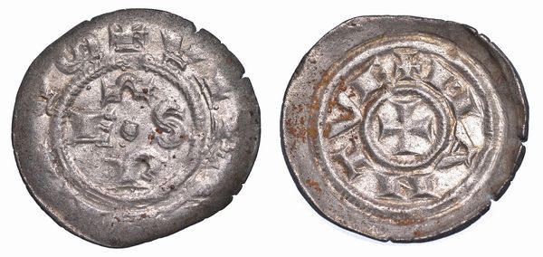 MANTOVA. COMUNE, 1150-1328. Denaro scodellato.  - Asta Numismatica - Associazione Nazionale - Case d'Asta italiane