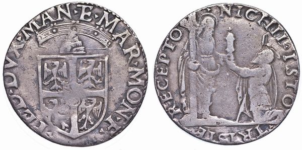 MANTOVA. FEDERICO II GONZAGA, 1519-1540. Lira moceniga.  - Asta Numismatica - Associazione Nazionale - Case d'Asta italiane