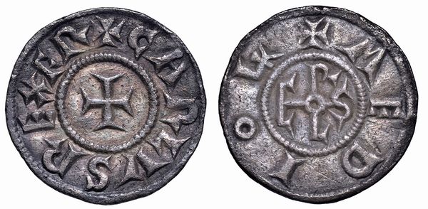 MILANO. CARLO MAGNO, 774-814. Denaro.  - Asta Numismatica - Associazione Nazionale - Case d'Asta italiane