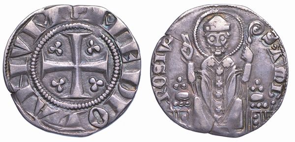 MILANO. ETA' COMUNALE, MET XIII - INIZIO XIV SECOLO. Ambrosino piccolo.  - Asta Numismatica - Associazione Nazionale - Case d'Asta italiane