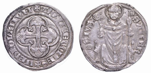 MILANO. AZZONE VISCONTI, 1329-1339. Grosso.  - Asta Numismatica - Associazione Nazionale - Case d'Asta italiane