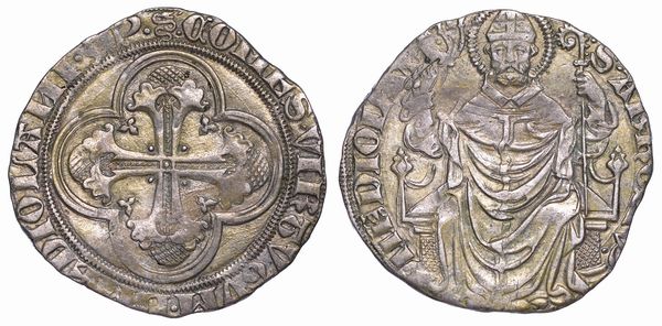 MILANO. GIAN GALEAZZO VISCONTI, 1385-1402. Pegione.  - Asta Numismatica - Associazione Nazionale - Case d'Asta italiane