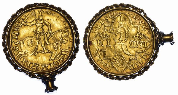 MILANO. FILIPPO MARIA VISCONTI, 1412-1447. Fiorino o ducato.  - Asta Numismatica - Associazione Nazionale - Case d'Asta italiane