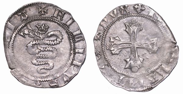 MILANO. FILIPPO MARIA VISCONTI, 1412-1447. Sesino.  - Asta Numismatica - Associazione Nazionale - Case d'Asta italiane