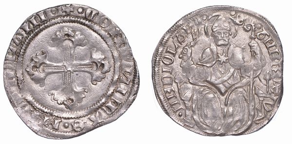 MILANO. REPUBBLICA AMBROSIANA, 1447-1450. Grosso.  - Asta Numismatica - Associazione Nazionale - Case d'Asta italiane