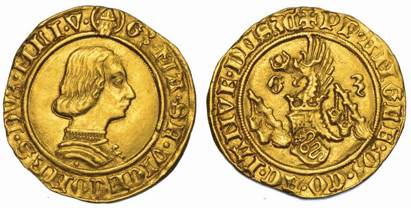 MILANO. GALEAZZO MARIA SFORZA, 1466-1476. Ducato (primo tipo).  - Asta Numismatica - Associazione Nazionale - Case d'Asta italiane