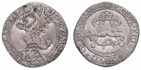 MILANO. GIAN GALEAZZO MARIA SFORZA - REGGENZA DI LUDOVICO MARIA SFORZA, 1480-1494. Grosso da 3 Soldi.  - Asta Numismatica - Associazione Nazionale - Case d'Asta italiane