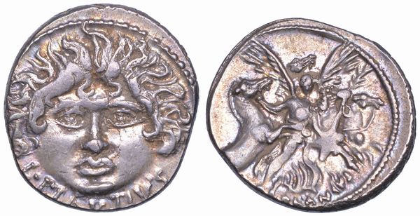 PLAUTIA. L. Plautius Plancus, 47 a.C. Denario.  - Asta Numismatica - Associazione Nazionale - Case d'Asta italiane