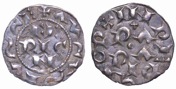 PAVIA FEDERICO II DI SVEVIA, 1220-1250. Grosso da 4 Denari imperiali.  - Asta Numismatica - Associazione Nazionale - Case d'Asta italiane