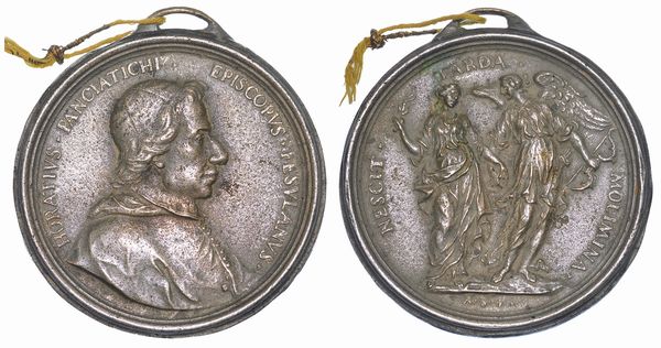 FIRENZE (FIESOLE). ORAZIO PANCIATICHI, ? - 1718. Medaglia.  - Asta Numismatica - Associazione Nazionale - Case d'Asta italiane