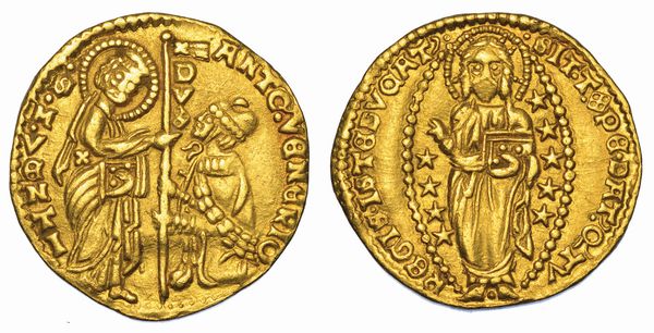 VENEZIA. ANTONIO VENIER, 1382-1400. Ducato.  - Asta Numismatica - Associazione Nazionale - Case d'Asta italiane