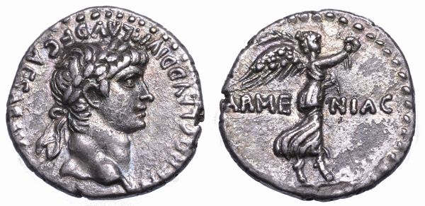 NERONE, 54-68. Emidracma, anni 59-60. Cesarea in Cappadocia.  - Asta Numismatica - Associazione Nazionale - Case d'Asta italiane