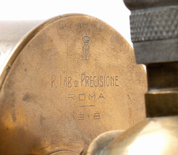 Cannocchiale di produzione industriale italiana 1918.  Prodotto seriale della ditta R.LAB, Roma  - Asta Antiquariato Navale dalla Collezione de 