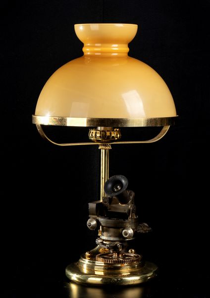 Lampada con clinometro  - Asta Antiquariato Navale dalla Collezione de 